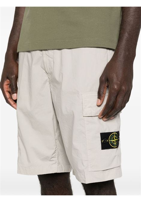 pantaloncini l100020 uomo grigi STONE ISLAND | L1S15 L100020 S0003V0061
